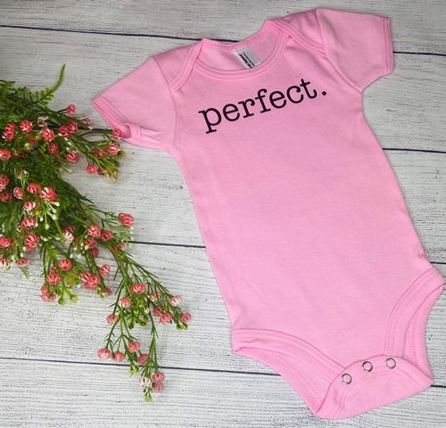 Bodysuit - Baby Girl Bodysuit-Perfect-Shower Gift-Newborn-#BDS286