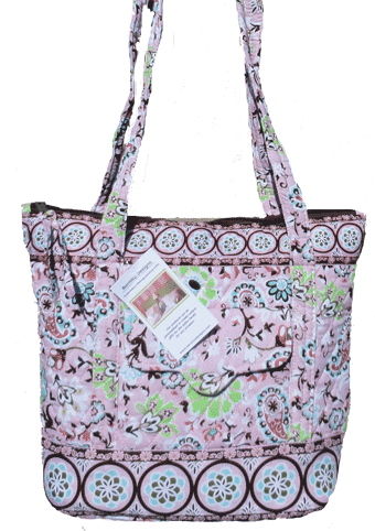 Handbag - Paisley Pink-#HB72